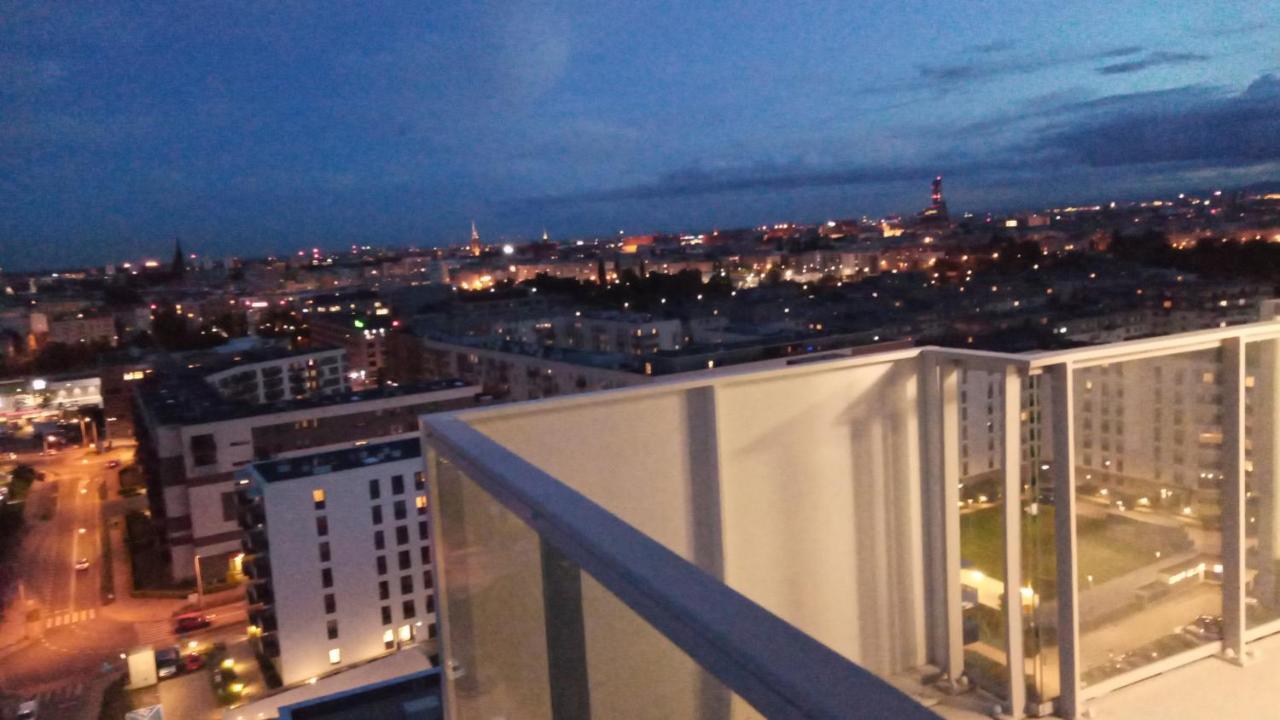 Wroclaw Penthouse Views Odra And City Center المظهر الخارجي الصورة